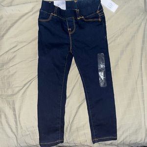 GAP dark blue jeans (toddler girl)